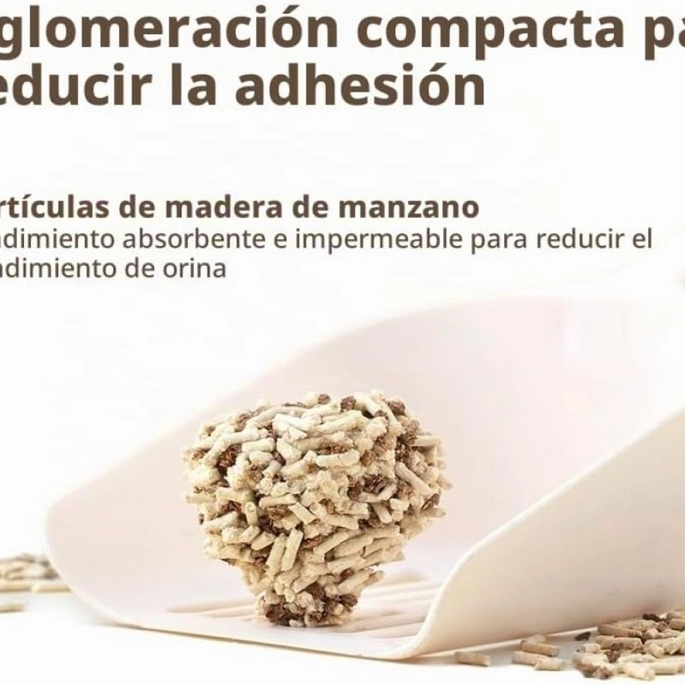 FUWAN ARENA AGLOMERANTE CON TOFU Y MANZANA 2,7Kg