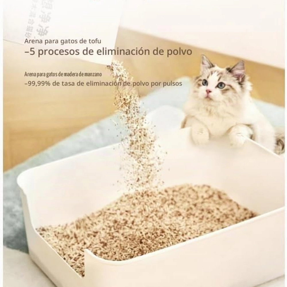 FUWAN ARENA AGLOMERANTE CON TOFU Y MANZANA FUWAN ARENA AGLOMERANTE CON TOFU Y MANZANA