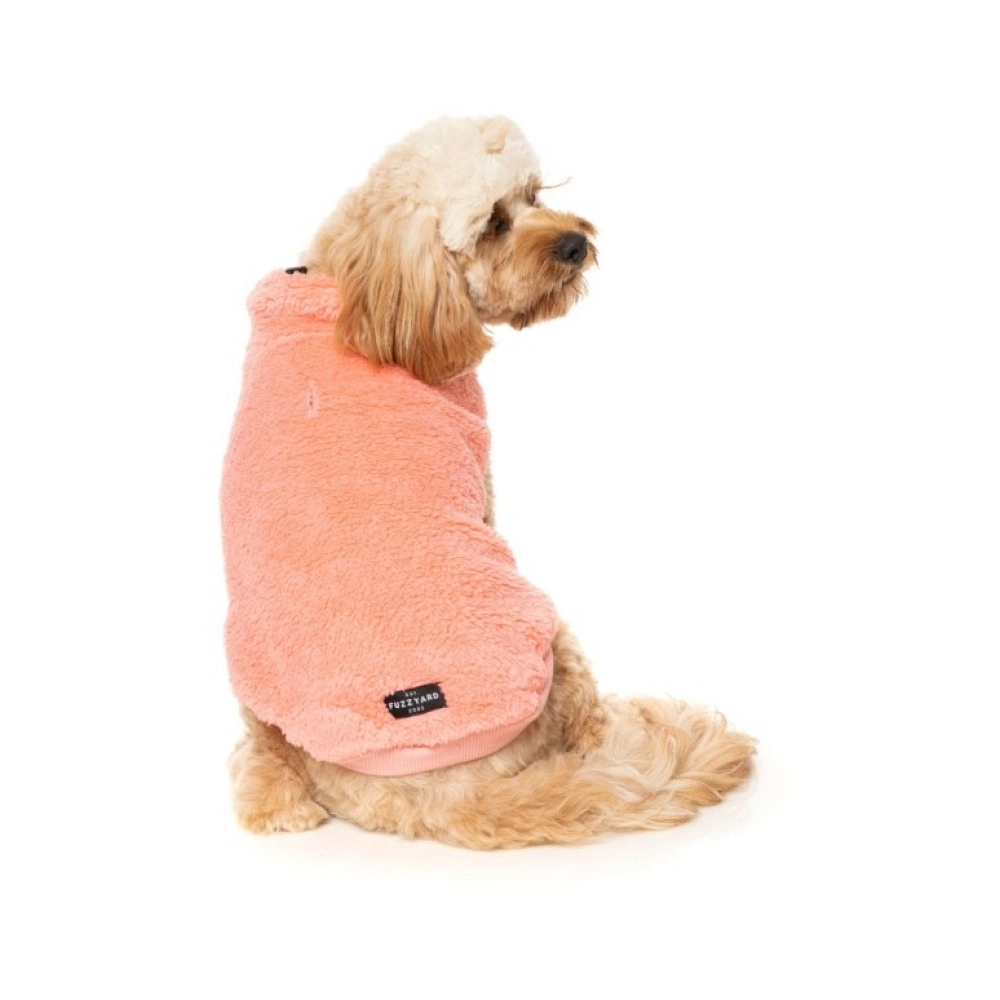 FUZZYARD FORRO POLAR TURTLE TEDDY ROSA