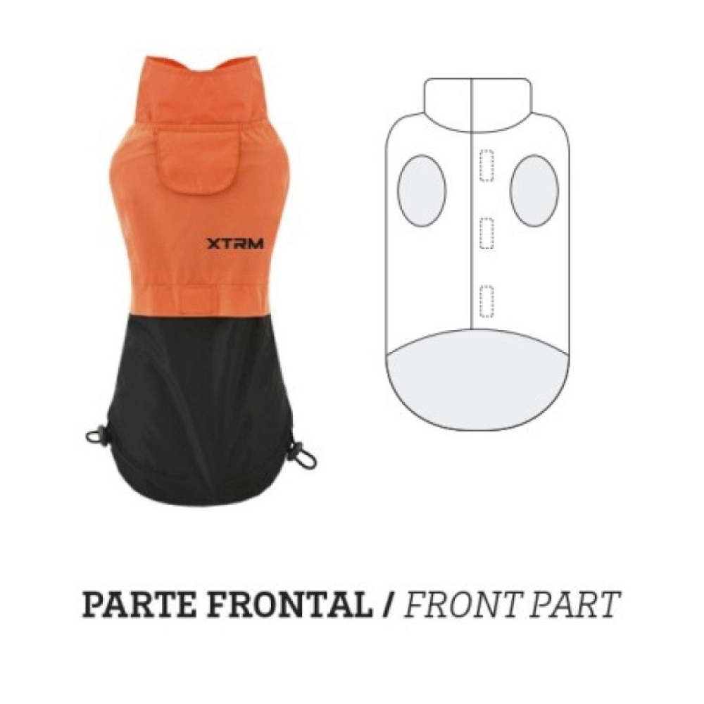 IMPERMEABLE XTRM NARANJA/NEGRO IMPERMEABLE XTRM NARANJA/NEGRO