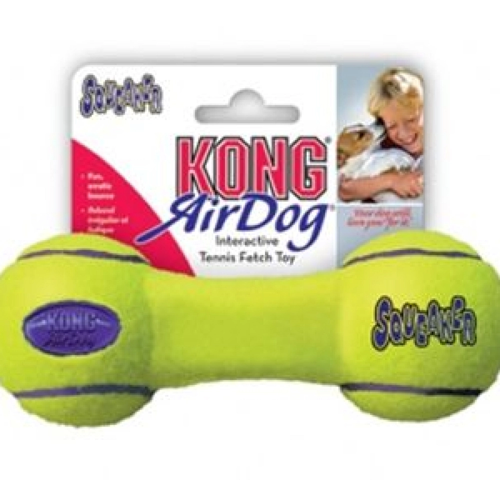 KONG AIRDOG SQUEAKER DUMBBELL