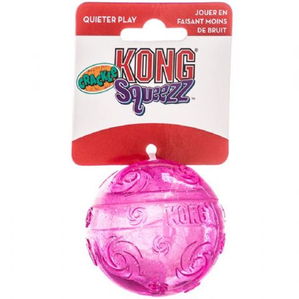 KONG SQUEEZZ CRACKLE BALL