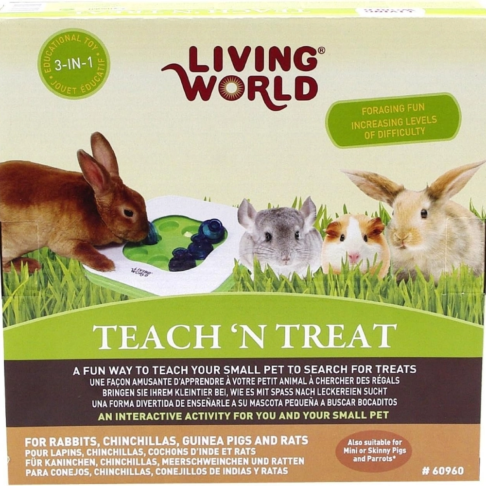 LIVING WORLD JUGUETE INTERACTIVO TEACH´N TREAT 3 EN 1