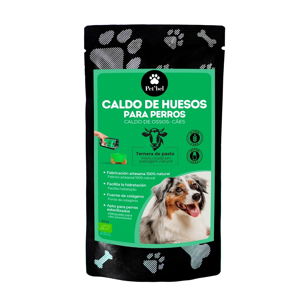 PET´BEL CALDO DE HUESOS PARA PERROS DE TERNERA 230ml