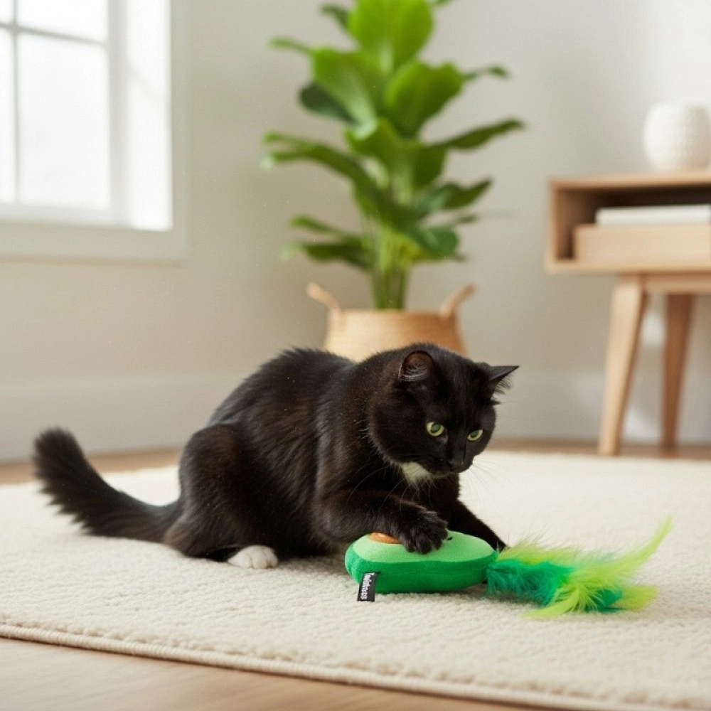 TWINBEE PELUCHE AGUACATE CON PLUMAS