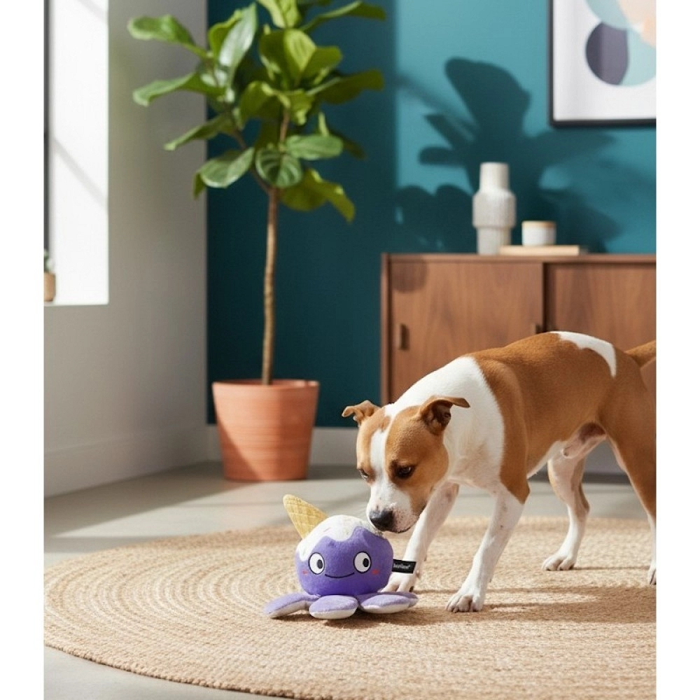 TWINBEE PULPO DE PELUCHE 2 EN 1
